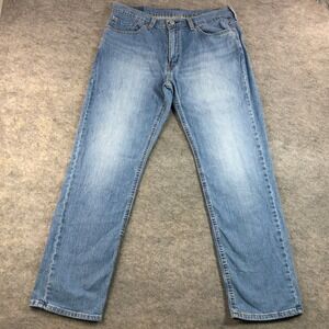 Levi 541 Mens 36x32 Blue Cotton Stretch Athletic Fit Jeans